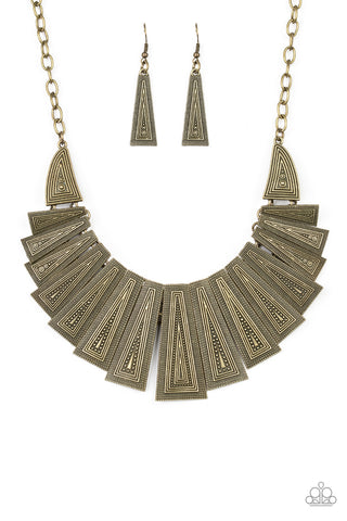 Metro Mane - Brass Necklace