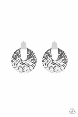 Bold Intentions - Silver Post Earring