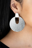 Bold Intentions - Silver Post Earring