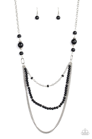 Very Vintage - Black Necklace