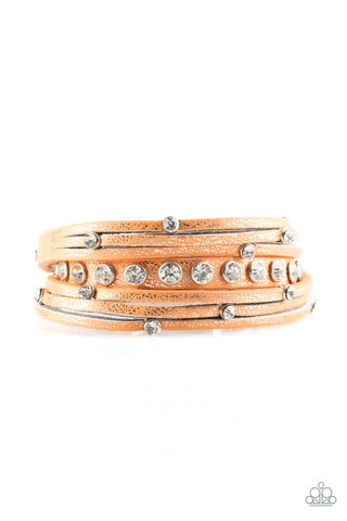 CATWALK It Off Orange Urban Bracelet