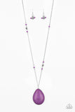 Desert Meadow Purple Necklace