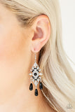 Majestic Mood Black Earring