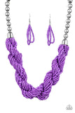 Savannah Surfin' Purple Necklace