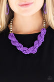 Savannah Surfin' Purple Necklace