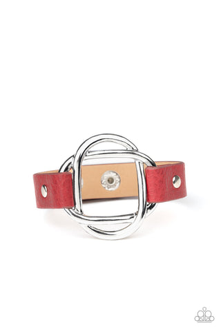 Nautically Knotted - Red Urban Bracelet