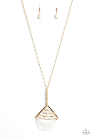 Beach Beam - Gold Necklace