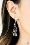 Demurely Divine - Black Earring