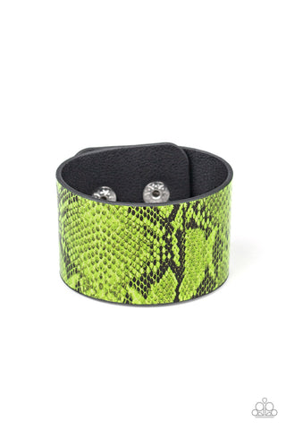 Its a Jungle Out There - Green Urban Bracelet