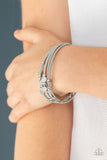 Cut The Cord Silver Bracelet