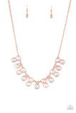 Top Dollar Twinkle - Copper Necklace