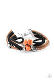 Rocky Mountain Rebel - Orange Bracelet