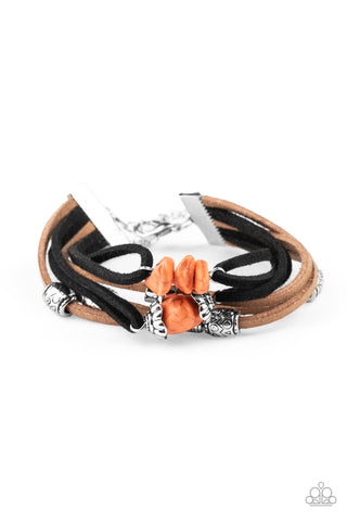 Rocky Mountain Rebel - Orange Bracelet