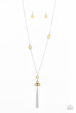 Eden Dew - Yellow Necklace