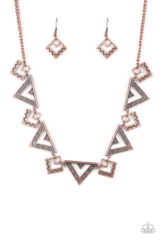 Giza Goals - Copper Necklace