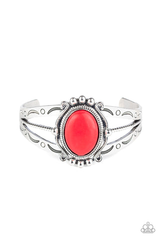 Very TERRA-torial - Red Bracelet