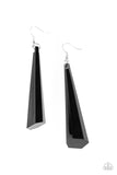 Break The Ice - Black Earring