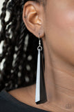 Break The Ice - Black Earring