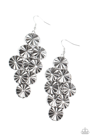 Star Spangled Shine - Silver Earring