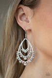 Break Out In TIERS - White Earring