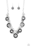 Meadow Masquerade - Silver Necklace