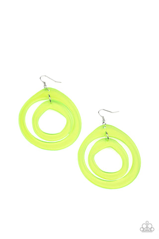 Show Your True NEONS - Yellow Earring