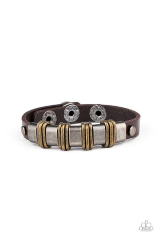 Rural Explorer - Brown Bracelet