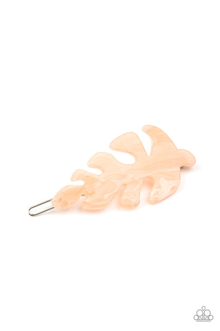 LEAF Your Mark - Pink Hair Clip