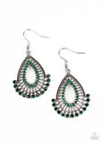 Castle Collection - Green Earring