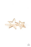 Lets Get This Party STAR-ted! - Gold Hair Clip