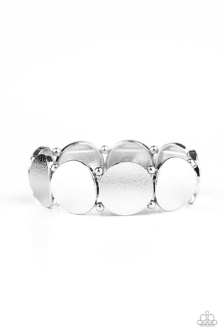 Metallic Spotlight - Silver Bracelet