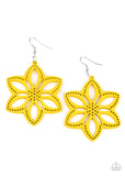 Bahama Blossoms - Yellow Earring