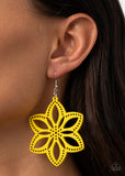 Bahama Blossoms - Yellow Earring