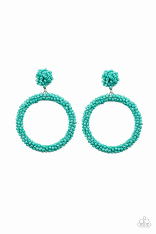 Be All You Can BEAD - Blue Post Earring