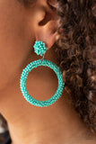 Be All You Can BEAD - Blue Post Earring