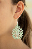 Floral Affair - Green Earring