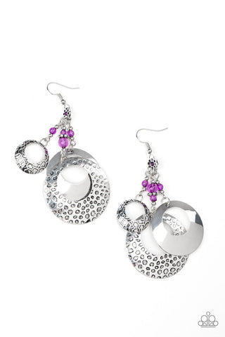 Wanderlust Garden - Purple Earring