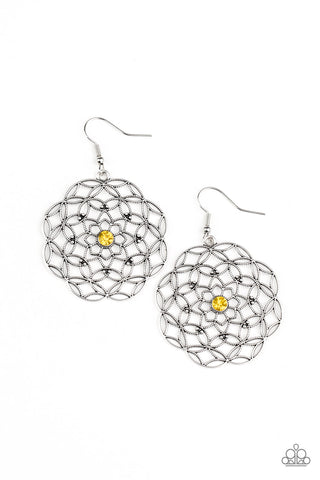 Botanical Bash - Yellow Earring