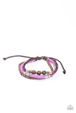 Totally Tiki - Purple Urban Bracelet