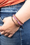 Totally Tiki - Purple Urban Bracelet