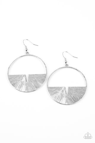 Reimagined Refinement - Silver Earring