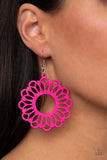 Dominican Daisy - Pink Earring