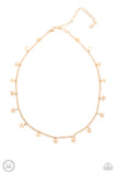 Starry Skies - Gold Choker Necklace