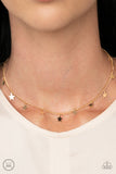 Starry Skies - Gold Choker Necklace