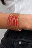 Country Colors - Red Urban Bracelet