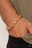 Titanium Titan - Gold Urban Bracelet