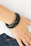 Whimsically Woodsy - Black Bracelet