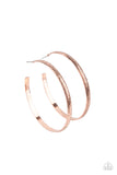 Rustic Radius - Copper Hoop Earring