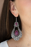 Rise and Roam - Purple Earring