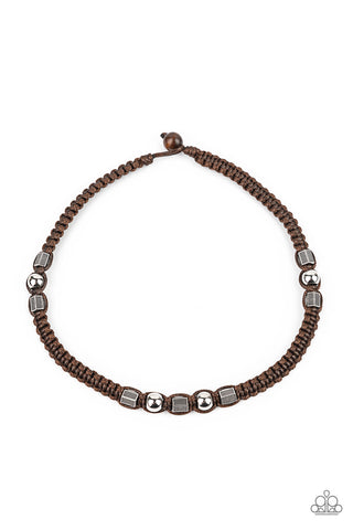 Take a Trek - Brown Necklace